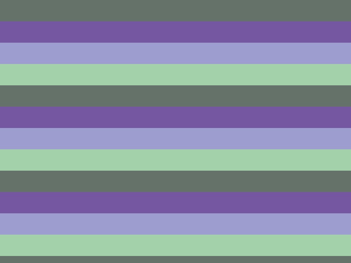 Birthday bunting: a drawn stripes pattern